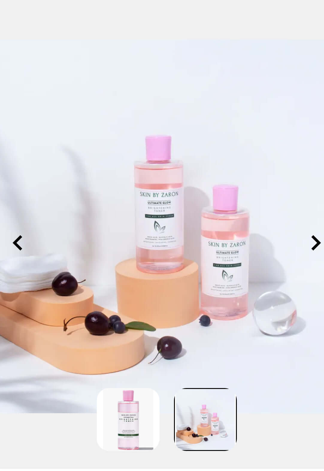 Skin by Zaron Ultimate Glow Brightening Toner -300ml