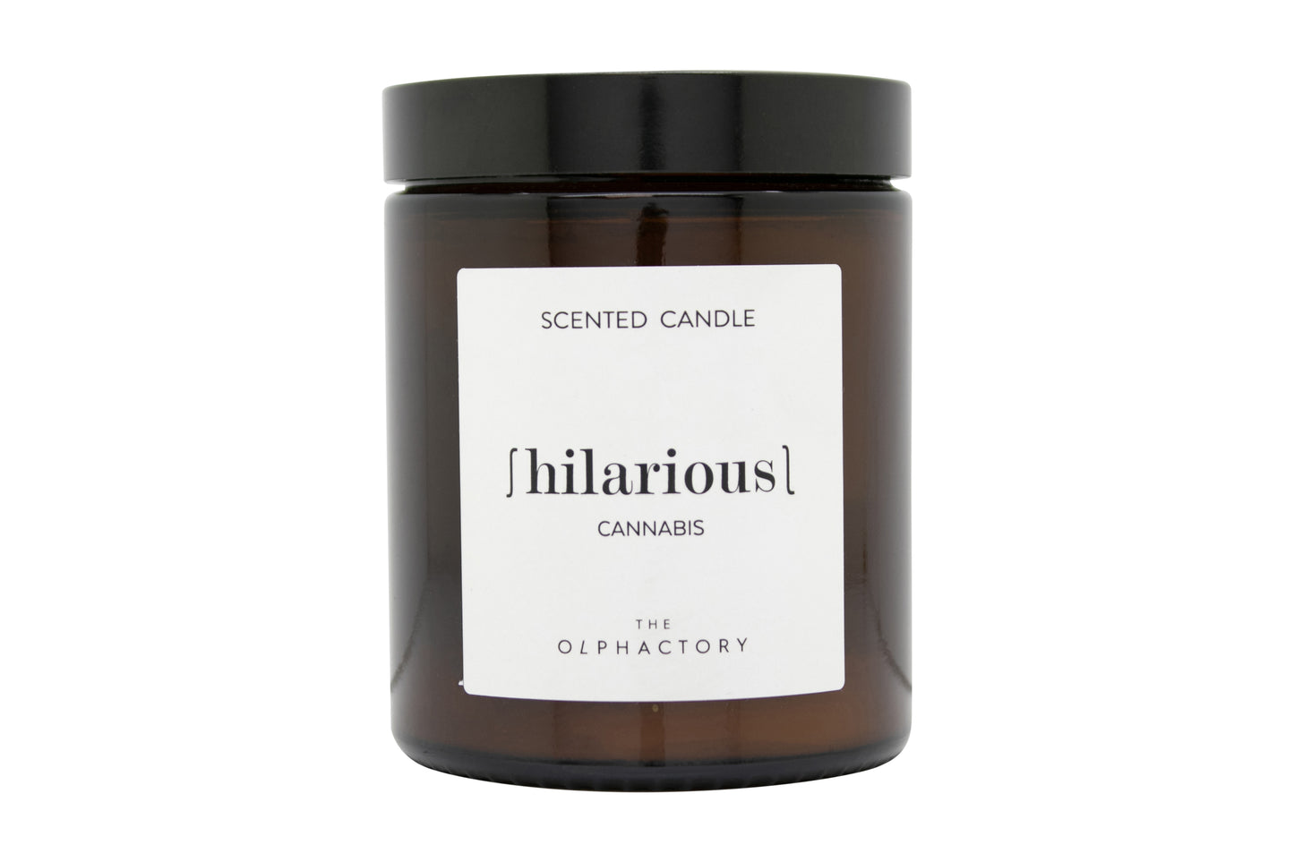 The Olphactory Hilarious Cannabis Scented Candle 135g