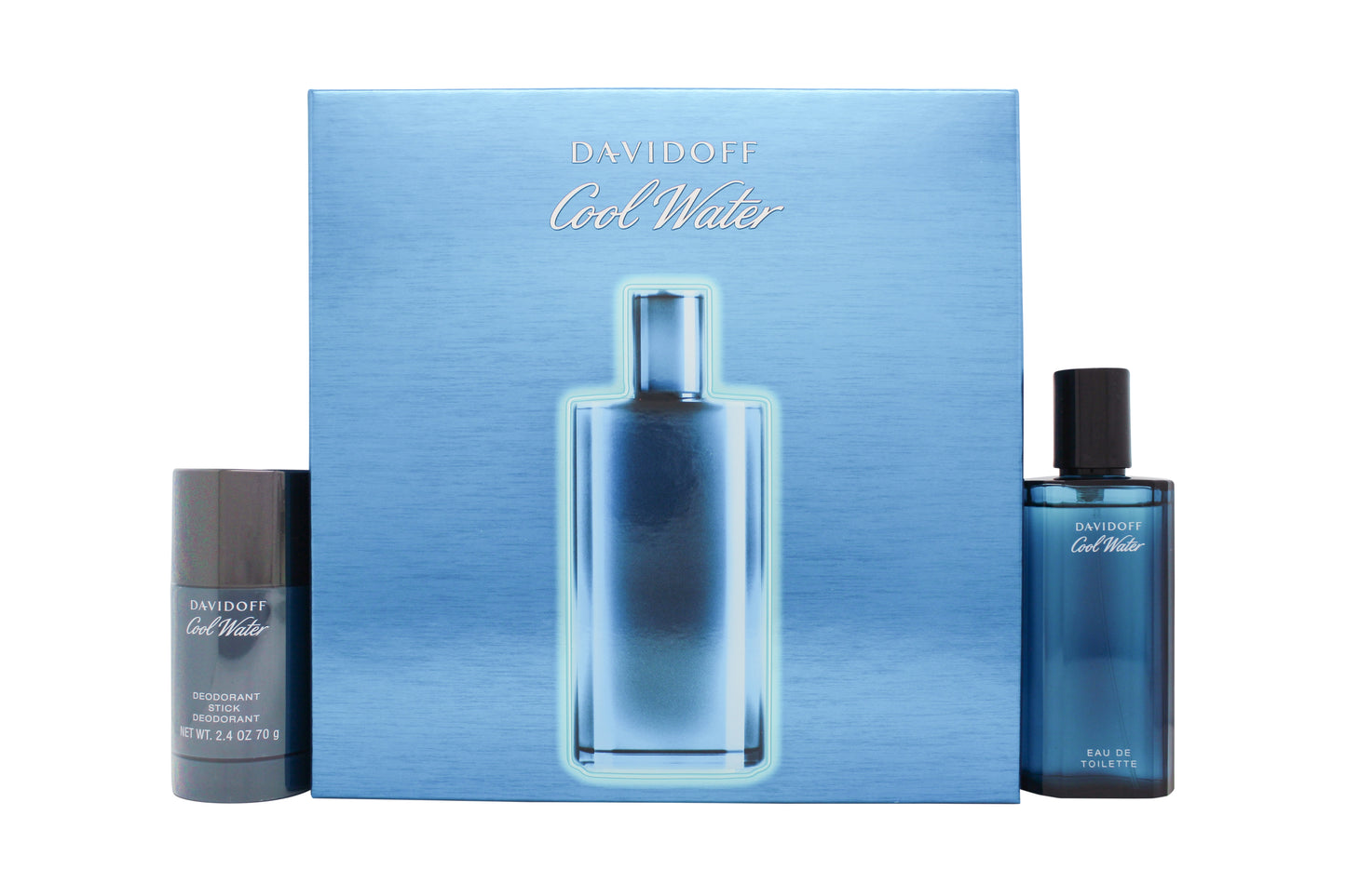 Davidoff Cool Water Gift Set 75ml EDT + 70g Deodorant Stick