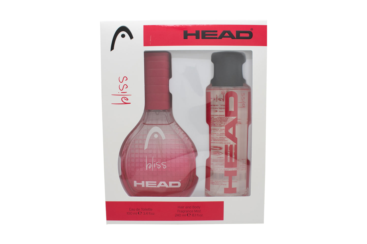 Head Bliss Gift Set: EDT 100ml - Fragrance Mist 240ml