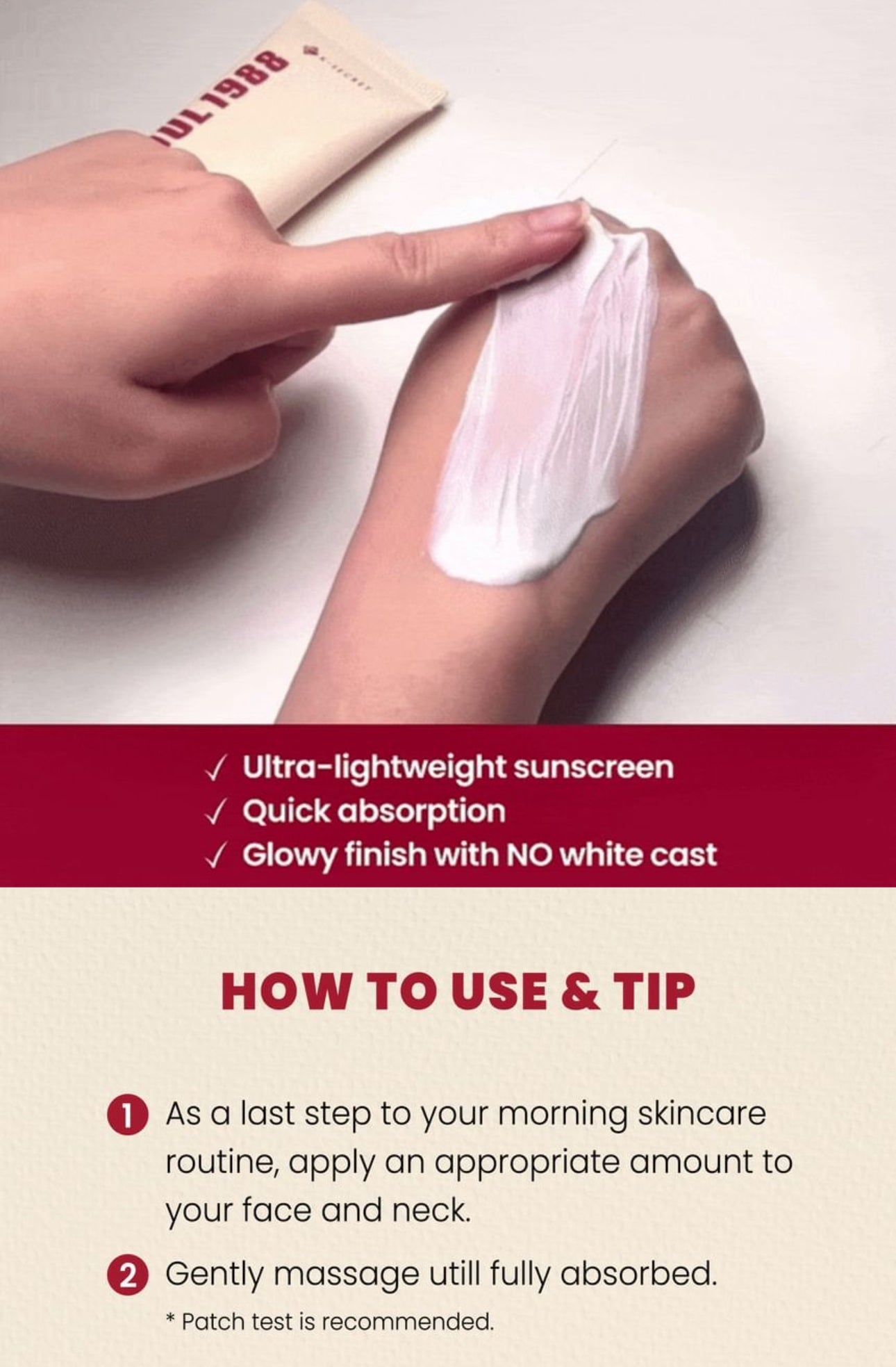 K-SECRET SEOUL1988 SUN: PINE TREE + CERAMIDE 50ml