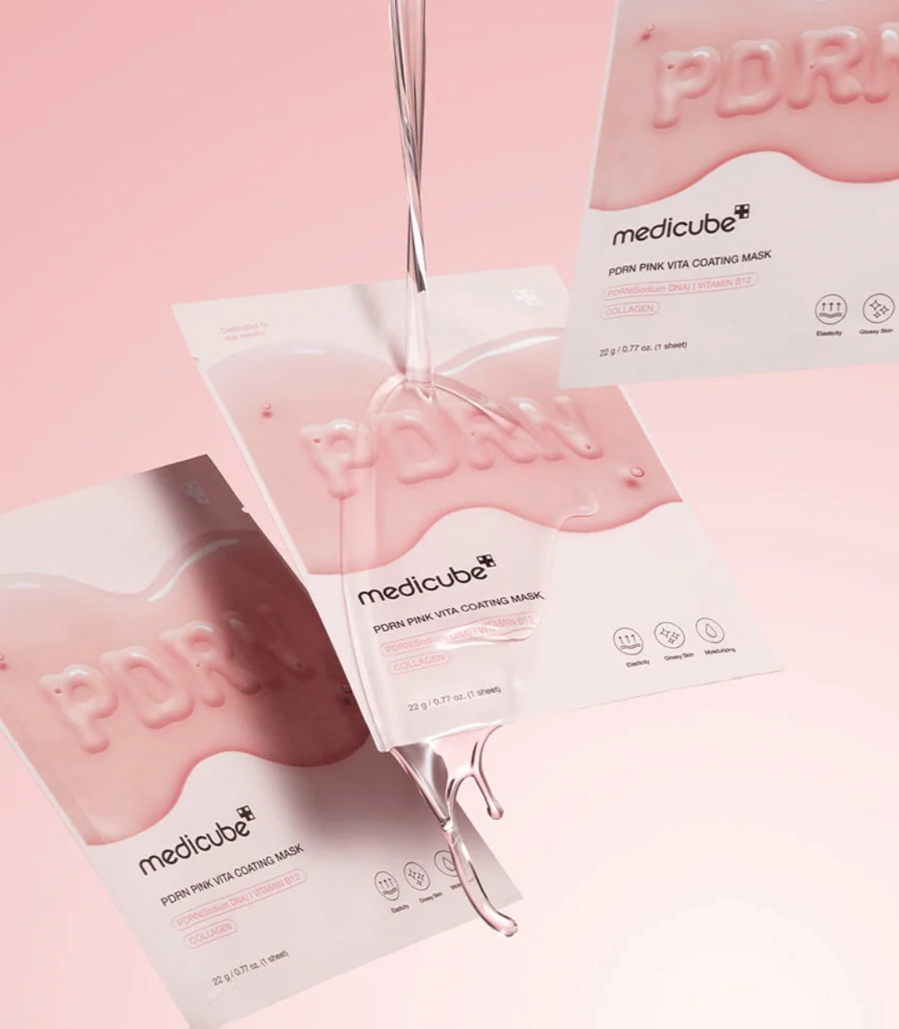Medicube PDRN Pink Vita Coating Mask 22g {1 Sheet}