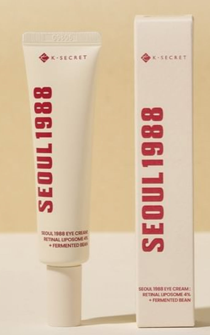 SEOUL 1988 Eye Cream : Retinal Liposome 4% + Fermented Bean Brightening 30ml
