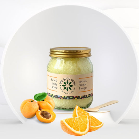 Sugar Scrub with Apricot & Orange