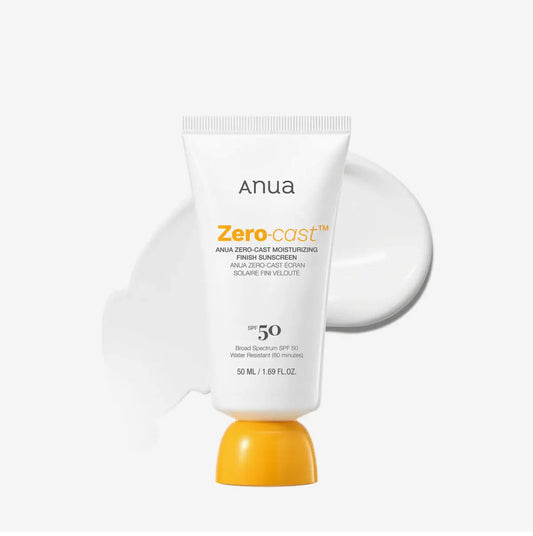 Anua Zero-Cast Sunscreen SPF50 -50ml