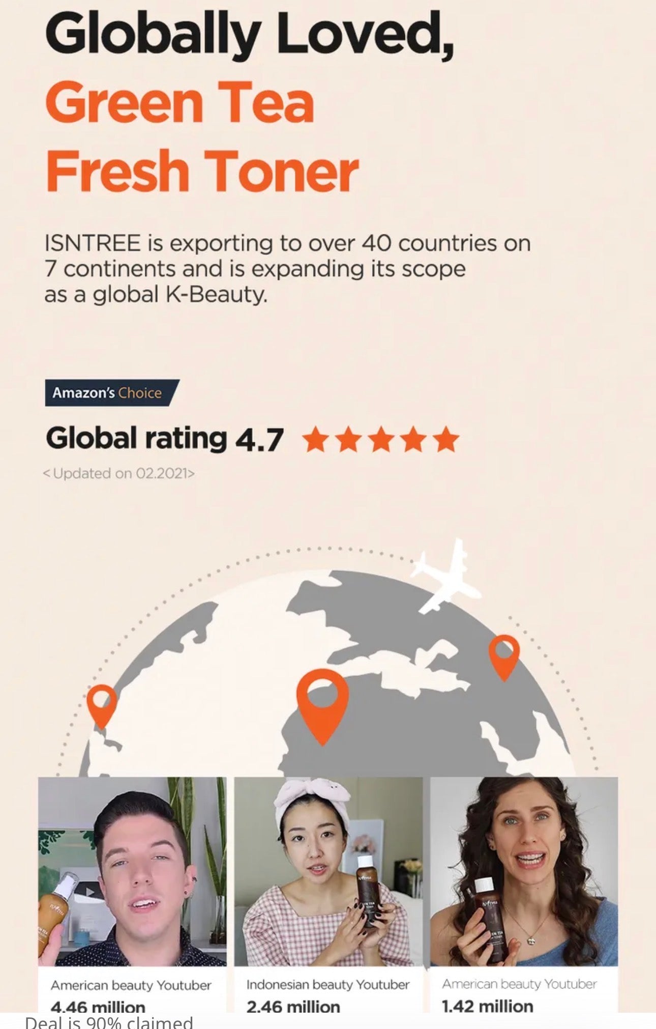 Isntree Green Tea Fresh Toner