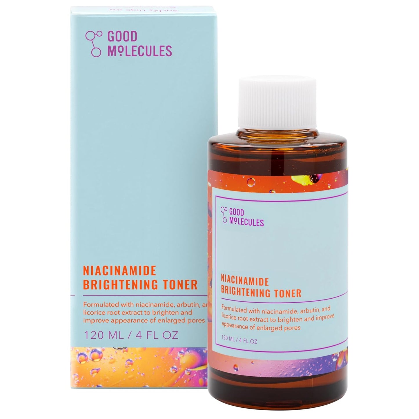 Good Molecules Niacinamide Brightening Toner 120ML/4 FL OZ