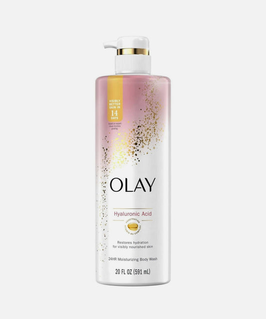 Olay Cleansing & Nourishing Body Wash for Women with Hyaluronic Acid & Vitamin B3 20 fl oz/591ml.