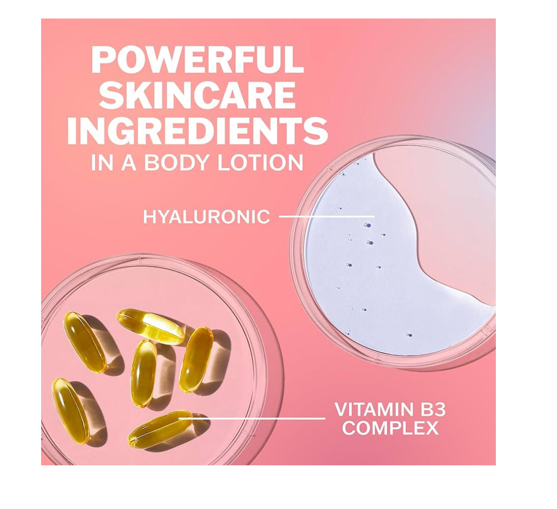 Olay Nourishing & Hydrating Body Lotion for Women with Hyaluronic Acid,17 fl oz / 502ml