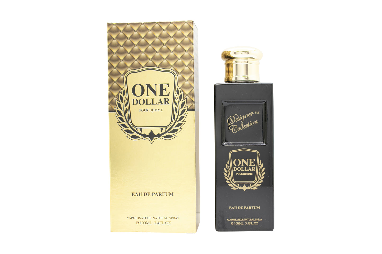 Designer Collection One Dollar Pour Homme Eau de Parfum 100ml Spray