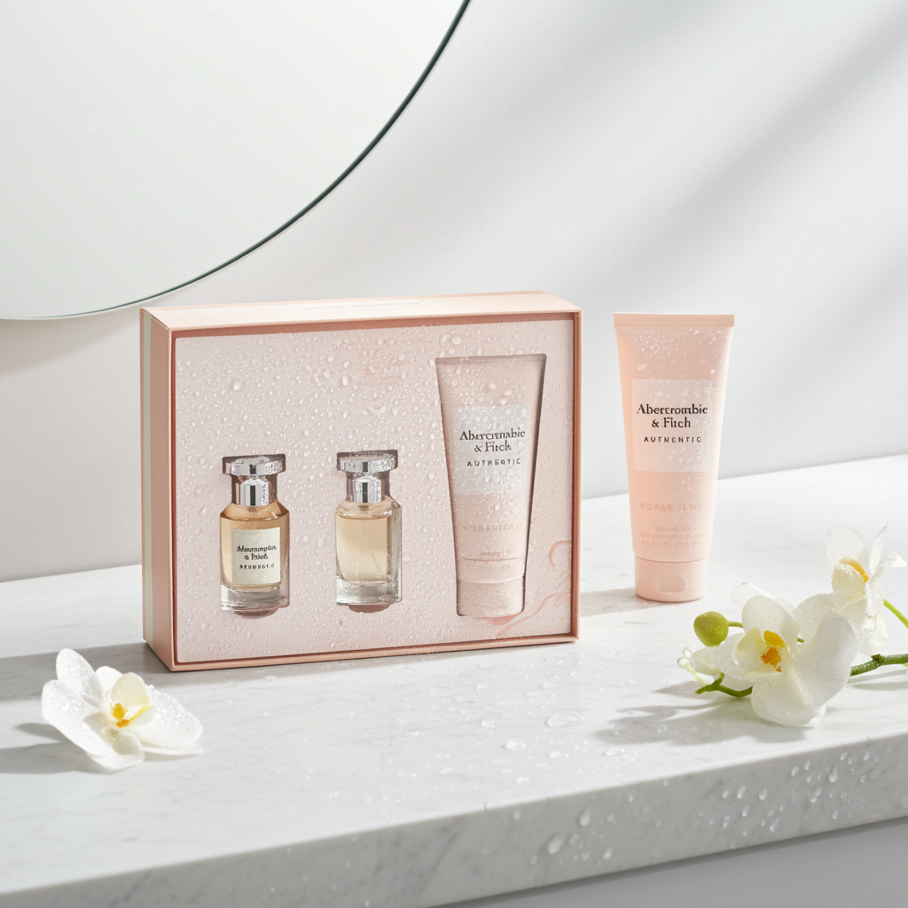Abercrombie & Fitch Authentic Woman Gift Set 50ml EDP + 200ml Body Lotion