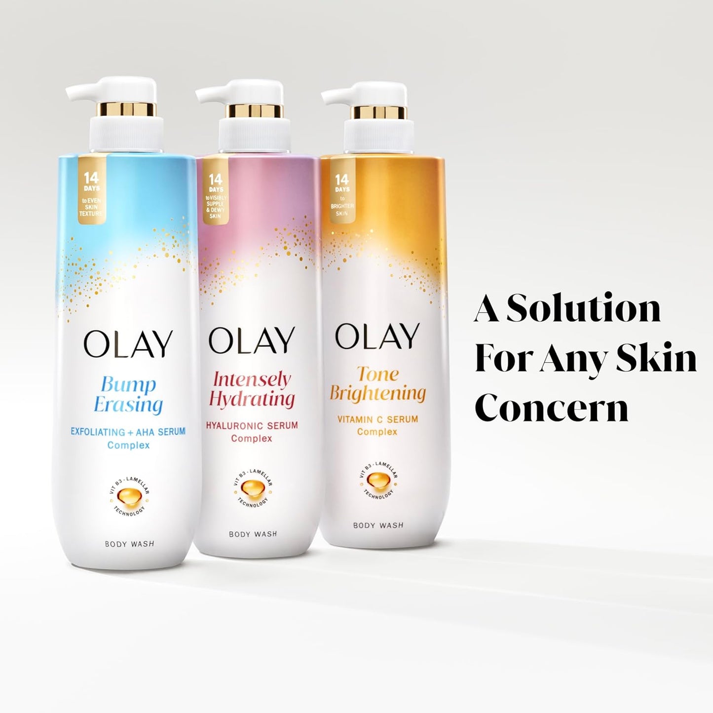 Olay Tone Brightening Body Wash - Vitamin C Serum Complex